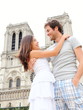 Notre Dame de Paris - happy couple