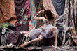 Colorful fabrics