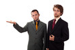 Two man standing