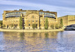 Swedish parliament building in stockholm. Swedish parliament building in stockholm.