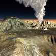 Volcanic eruption