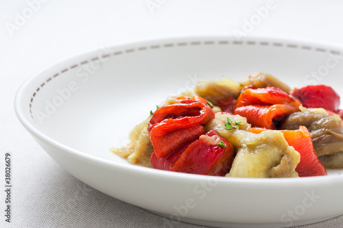 Photo: Catalan cuisine. Roasted Catalan cuisine. Roasted