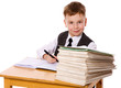kid studying