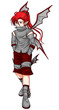 Fantasy illustration of a devil