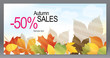 Autumn promotional flyer