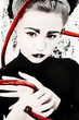Alien Girl Child with Blood Tubes Attached