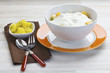 Kiwi macht Joghurt bitter