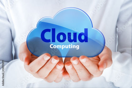 Photo: cloud computing cloud computing