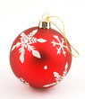 red xmas decoration