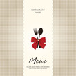 Restaurant or cafe menu design