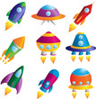 Rockets icons