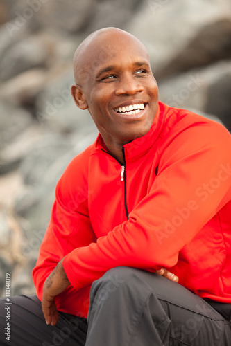 Foto: Handsome Man Outdoor Portrait in Miami South Beach Handsome Man Outdoor Portrait in Miami South Beach