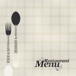Restaurant menu design