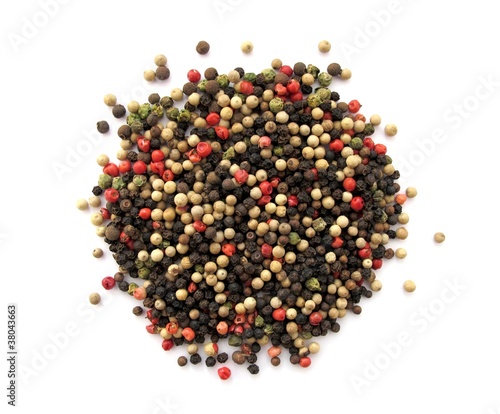 Photo: mixture of dried peppercorns mixture of dried peppercorns