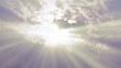 Video: Cumulus Clouds with sunshine close up Cumulus Clouds with sunshine close up