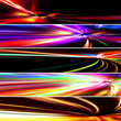 set colorful banners