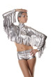 Futuristic CowGirl Holiday Dancer Party Costume