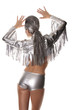 Futuristic CowGirl Holiday Dancer Party Costume