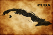 Illustration: Map of Cuba Map of Cuba