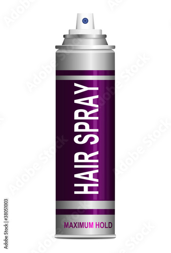 Illustration: Hairspray. Hairspray.