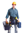 Plumber worker.