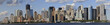 Manhattan, gesehen vom Hudson River, New York, USA