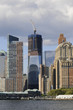 Manhattan, gesehen vom Hudson River, New York, USA