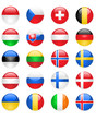 Europe flags buttons, part two Europe flags buttons, part two