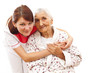 medical care for an old woman