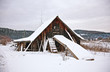 old wooden house