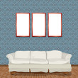 Interior with sofa