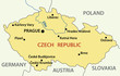 vector map - Czech Republic