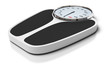 Illustrazione: bathroom scales over a white background bathroom scales over a white background