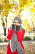cold girl with scarf cold girl with scarf