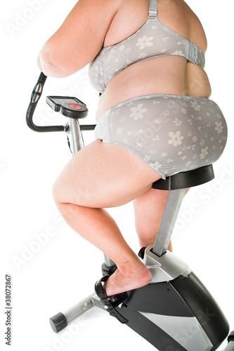 Photo: fat woman fitness fat woman fitness