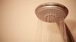Shower head with running water