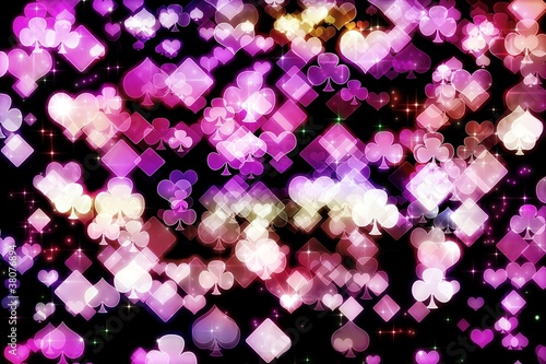 Illustration: Casino Background Casino Background