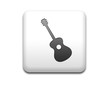 Boton cuadrado blanco silueta guitarra