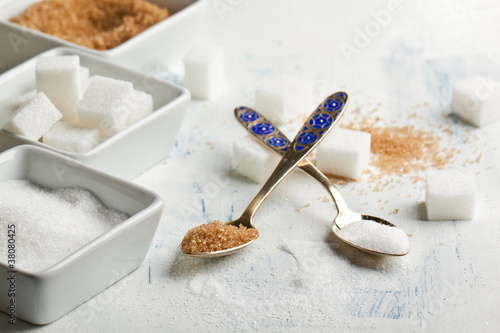Photo: Various of sugar Various of sugar
