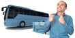 Bus et valises