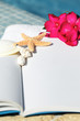 starfish on a book