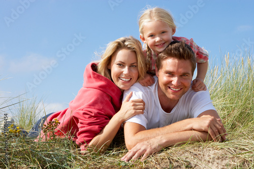 Photo: Family outdoors Family outdoors