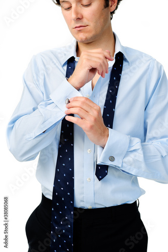 Photo: cuff link man cuff link man