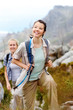 Two young women go on an adventure