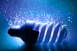 Fiber optics background with lots of light spots Fiber optics background with lots of light spots