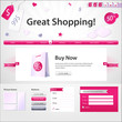 Vector: Web Design Shopping Set Web Design Shopping Set