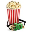 Photo: 3D Brille mit Popcorn 3D Brille mit Popcorn