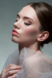 Photo: Young woman with beautiful makeup Young woman with beautiful makeup