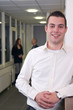Young Businessman with Colleagues