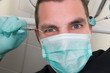 Photo: In the dentist's chair In the dentist's chair